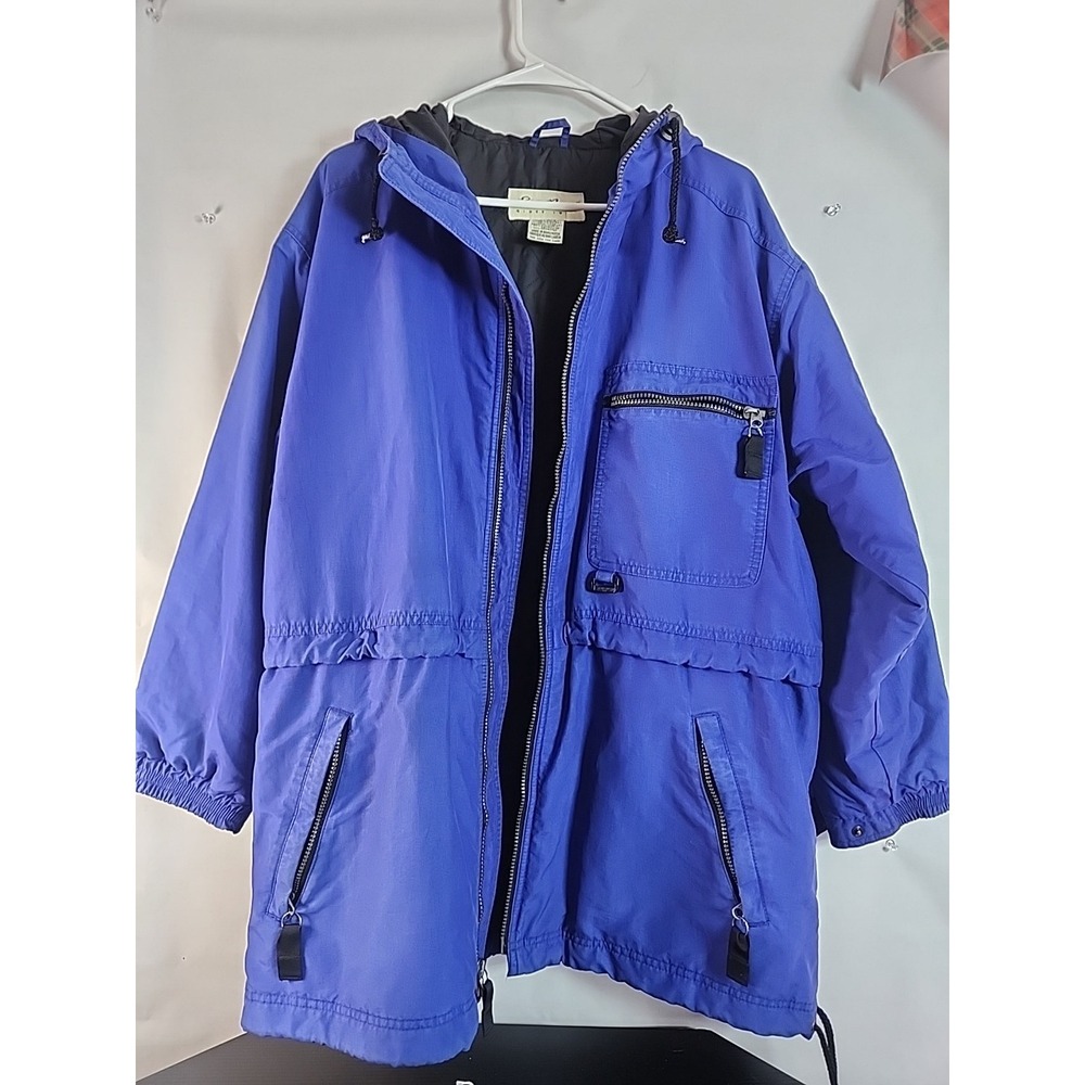 Eddie Bauer Women's Jacket Blue Size Medium 100% Nylon Thinsulate